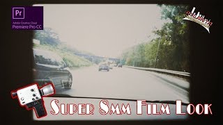 Tutorial super 8mm Effect in Premiere Pro CC [upl. by Onavlis]