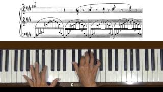 Liszt Un Sospiro Piano Tutorial [upl. by Ennayhs]