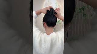 Hair Dye Clip Tutorial Simple and Beautiful Hairstyle [upl. by Ydoow]