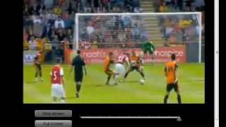 Arsenal Vs Barnet 1st Half Goals 1772010 [upl. by Sunshine156]