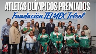 Fundación TELMEX Telcel premia a los atletas olímpicos y paralímpicos de Paris 2024 ¡Entérate aquí [upl. by Grubb979]