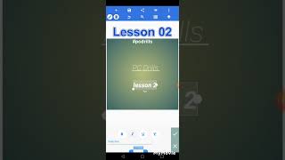 Graphic design on mobile lesson 02 [upl. by Yerkovich]