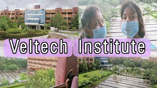 Chennai Vlog Ep09Visiting Veltech Institute Chennai [upl. by Marylee]