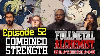 Fullmetal Alchemist Brotherhood  Episode 52 Combined Strength  Group Reaction [upl. by Treboh]