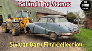 Collecting Six Barn Find Cars With Anglia Car Auctions  Ford x2 Opel Jaguar Land Rover amp Austin [upl. by Bushore206]