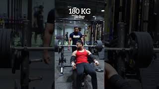 180 KG Bench Press Transformation [upl. by Jamal71]