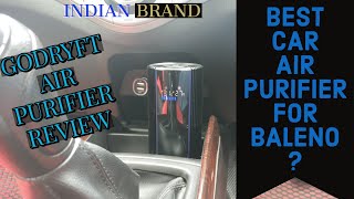 Gomechanic Car Air Purifier Review \ INDIAN Brand \ Dual HEPA Filter \ LED Display \ മലയാളം [upl. by Lairret160]