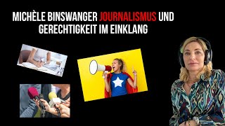 Michèle Binswanger Journalismus und Gerechtigkeit im Einklang – Interviewer Daniel Sauser [upl. by Ahsinel897]