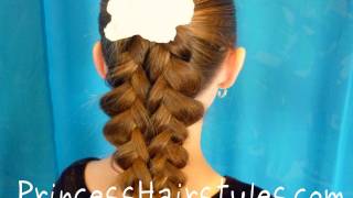 Illusion Braid Ponytail  Unique Braiding Hairstyles [upl. by Bathsheb357]