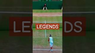 Legends Federer  Nadaltennis sports highlights shorts [upl. by Cheshire]