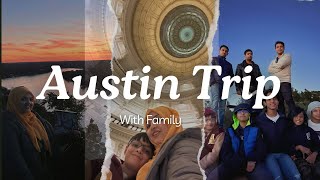 Austin Trip With Family  Mount Bonnel  Texas Capital  Dilruba Family Vlog [upl. by Druci]