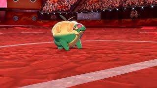 Appletun the Apple Tank Pokémon Sword and Shield WiFi Battle [upl. by Hairahcez]