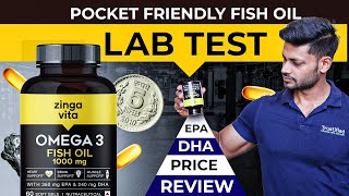 ZINGAVITA OMEGA 3 FISH OIL LAB TEST REPORT  PASS OR FAIL  review fitness gym health [upl. by Hammel]