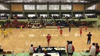 ハンドボール高校選抜・４回戦 香川中央 vs 浦和学院 ユニフォーム赤・香川中央、黄・浦和学院 前半 2019327‪埼玉県三‬郷市総合体育館 [upl. by Peednama]