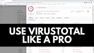 Advanced VirusTotal Tutorial  Learn Cybersecurity [upl. by Levins]