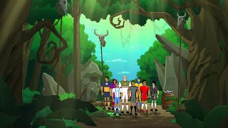 Supa Strikas  Saison 4  Épisode 49  Le trébuchement du jungle  Dessins Animés Pour Enfants [upl. by Ecnadnac]