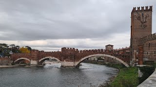 Castelvecchio  Ponte Scaligero  Verona  Italy [upl. by Acemaj]