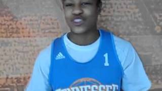 Briana Bass on her Lady Vols teammate Shekinna Stricklen [upl. by Nylacaj703]