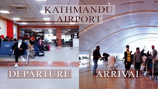 Inside New Tribhuvan International Airport  Departure amp Arrival Terminal  Travel Nepal  4K UHD [upl. by Naeruat]