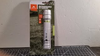 Ozark Trail DT 750L Rechargeable LED Flashlight [upl. by Ella825]