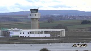 Flughafen Kassel Calden am 29122012 von tubehorst1 [upl. by Aihsenat194]