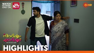 Ninnishtam Ennishtam  Highlights of the day  Watch full EP only on Sun NXT 06 Oct 23  Surya TV [upl. by Puduns]