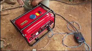 como carregar carro elétrico em gerador a gasolina how to charge an electric car on a generator [upl. by Cookie]