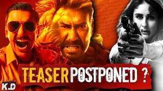 SINGHAM AGAIN POSTPONED TEASER KAB AYEGA [upl. by Heyde965]