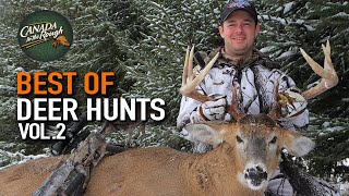 Best Of Deer Hunts Vol2  Canada in the Rough ULTIMATE Bowhunting Compilation [upl. by Vittoria]