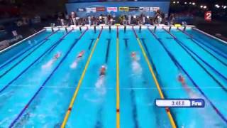 Womens 4×200m freestyle relay  World Aquatics Championships 2013 [upl. by Tyra]