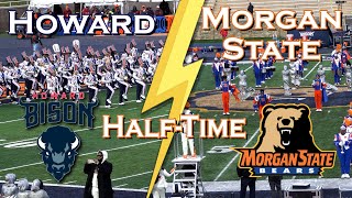 MSU vs HU 2024 HalfTime Shows  Morgan State HalfTime Show  Howard HalfTime Show  Marching Band [upl. by Okoyk]