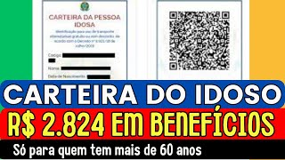 SAIU LISTA DOS IDOSOS QUE TEM DIREITO AO NOVO BENEFÍCIO DO GOVERNO PARA QUEM TEM MAIS DE 60 ANOS [upl. by Hardi]