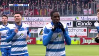 Samenvatting PEC Zwolle  FC Twente [upl. by Keyek]