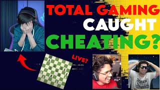 TOTAL GAMING CAUGHT CHEATING ON LIVESTREAM SamayRainaOfficial GamerFleet TotalGaming093 [upl. by Rana]