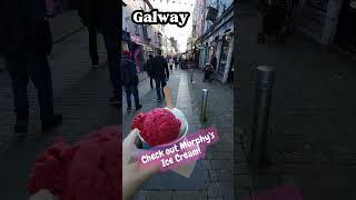 Galway travel icecream traveltips ireland [upl. by Arley216]