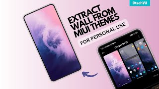 How to Extract Wallpapers from Any MIUI Theme  Save MIUI Themes Wallpaper to Gallery [upl. by Llertnov]