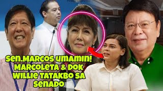 SenMarcos umamin ll Peebles balik Loyalista na ll Dok willie at CongMarcoleta confirm sa Senado [upl. by Nnyleve]