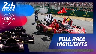 24 Heures du Mans 2023  FULL RACE HIGHLIGHTS [upl. by Cost428]