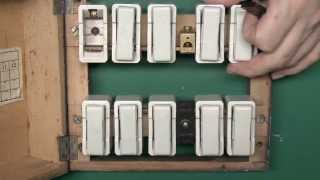 Crabtree Wooden Fusebox 5 Way Double Pole [upl. by Herod]