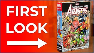 AVENGERS BY BUSIEK amp PÉREZ OMNIBUS VOL 2 NEW PRINTING OVERVIEW amp COMPARISON  THE KANG DYNASTY [upl. by Nagn]