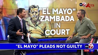 Luis Chaparro talks about El Mayo pleading not guilty in New York this morning [upl. by Ahsaela458]