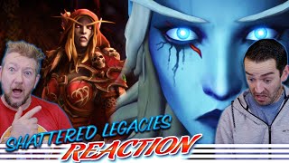 Shattered Legacies  Shadowlands InGame Cinematic  WOW Reaction [upl. by Atinnod]