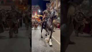 Fiestas Moros y Cristianos de Villena  Salvajes fiestasVillena morosYCristianos [upl. by Eihtak]