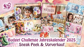 ️💕 Sparchallenge Kalender 2025  Sneak Peek amp Vorverkauf 💕 [upl. by Iridis]