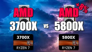 3700X vs 5800X  2060S 💥 CSGO 💥 Fortnite 💥 PUBG 💥 GTAV 💥 Overwatch [upl. by Yenots]