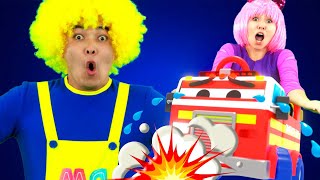 Boo Boo Car Song 🚒🚓  Popular Nursery Rhymes  LoliBoo Kids Songs [upl. by Etyam]