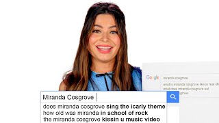 Miranda Cosgrove Answers The Webs Most Searched Questions  WIRED [upl. by Bertolde741]