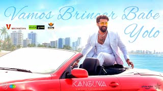 Kanguva  Vamos Brincar Babe Song  YOLO Second Single  Suriya  Shiva  DSP  Amazon Prime Video [upl. by Jemina]