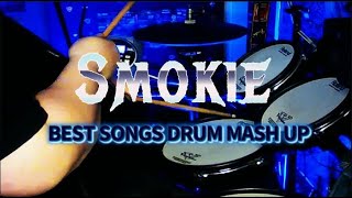 SMOKIE  HITS MASHUP Drum Cover MikeFewMusic 2024 502Crew request [upl. by Oram]