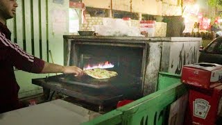 Delicious Egyptian Street Food Pizza [upl. by Kendall]